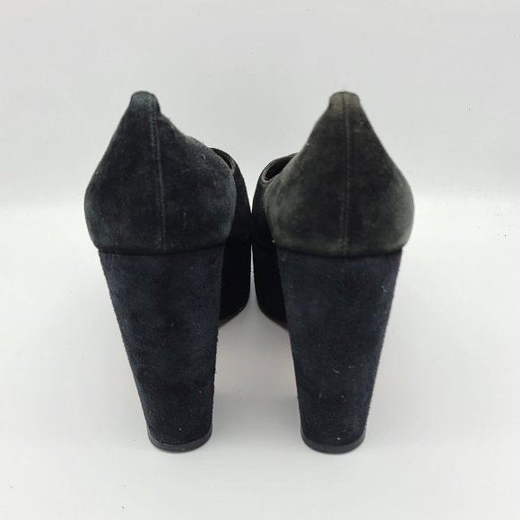 Loeffler Randall Black Suede Platform Heels - Picture 4 of 7
